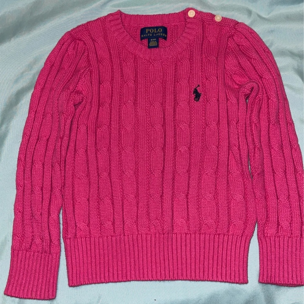 Polo RL sweater for girls - Picture 1 of 3